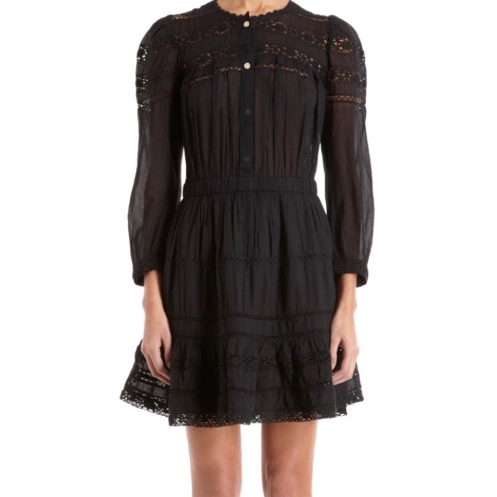 Isabel Marant Etoile Mid length Ebroid black dress
